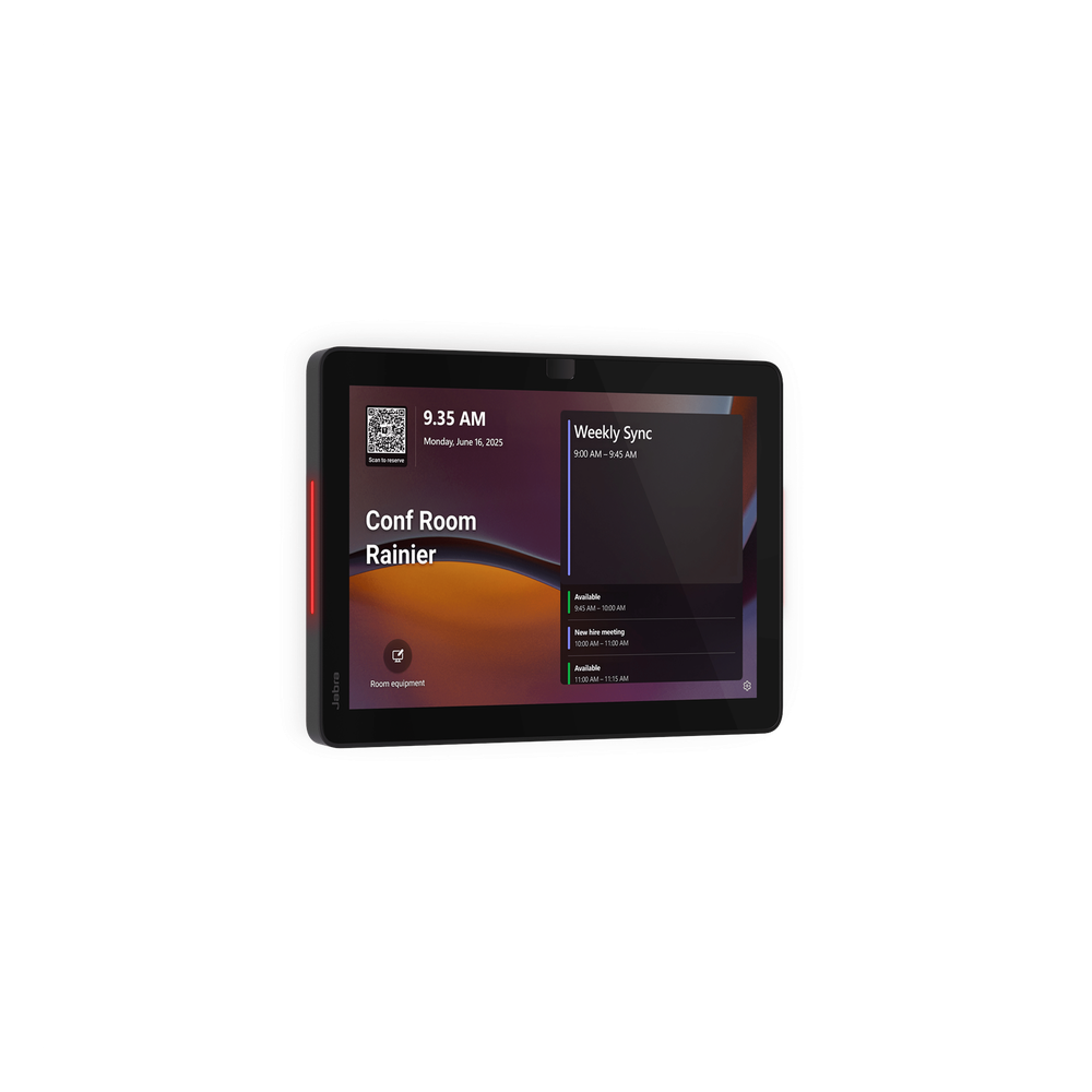 Panel de Programación de Salas / Pantalla Táctil 10.1" / Resolución 1920x1200 / Android 13 / PoE IEEE 802.3af / Wi-Fi 802.11ac / Bluetooth 5.2