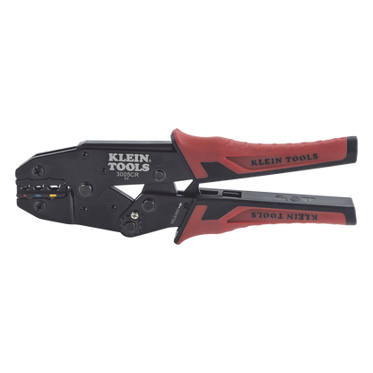 Pinza Ponchadora para Terminales con Aislamiento en Cable de Cobre Sólido y Trenzado de 10-22 AWG.