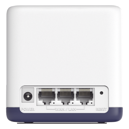 KIT de Sistema Inalámbrico H50G Mesh / Doble banda 2.4GHz y 5GHz AC 1900Mbps / 3 Puertos 10/100/1000 Mbps / Control vía App / Roaming Continuo