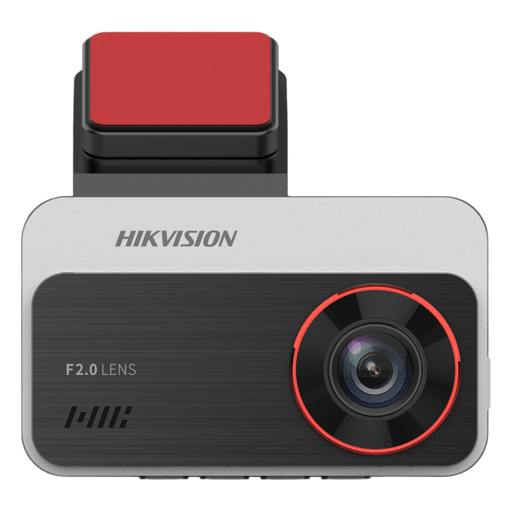 Dashcam de Doble Lente Hikvision AE-DC2328-C200S(2CH) / 2 Megapixel (1080p) Frontal e Interior / Gran Angular 128° / H.265 / Pantalla IPS 3" / WiFi