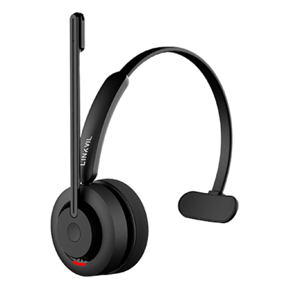 Diadema Inalámbrica / DECT 6.0 + Bluetooth 5.3 / Micrófono Rotable / Audio HD / Cancelación IA / Base de Carga