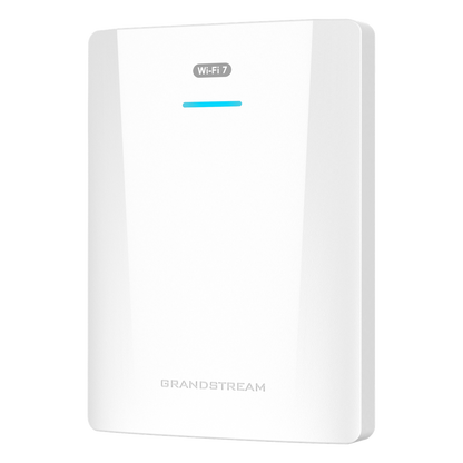 Punto de Acceso Wi-Fi 7 para Pared / GWN7670WM / MIMO 2x2:2 DL-UL OFDMA / Modulación 4096 QAM / 2.5G Ethernet PoE+ / Hasta 256 Clientes / QoS