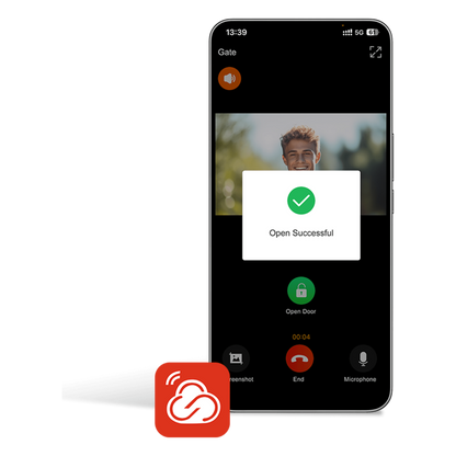 Licencia Permanente, Un Usuario Principal y 4 usuarios adicionales para App Fanvil Link , Monitoreo, Apertura Remota, Creación de Códigos QR