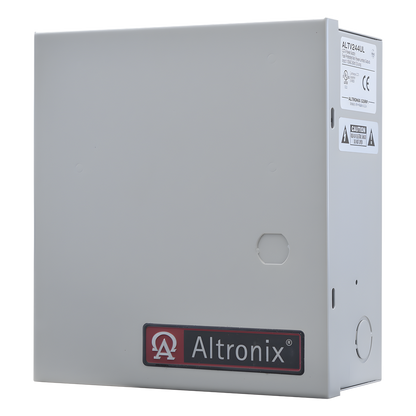 Fuente de poder ALTRONIX de 24 Vca @ 3.5 Amper o 28 Vca @ 3.0 Amper, para 4 cámaras, Con voltaje de entrada de 115 Vca,