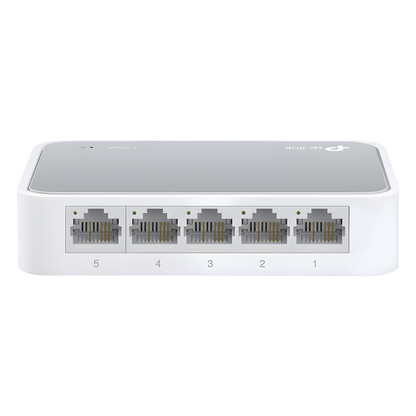 Switch de escritorio 5 puertos 10/100 Mbps