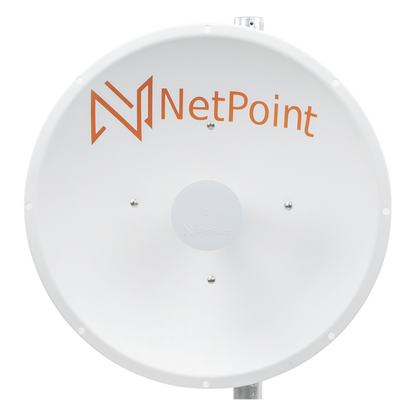 Antena Direccional de alto rendimiento / diámetro de 60 cm / 4.9-6.4 GHz / Ganancia 30 dBi / SLANT de 45 ° y 90 ° / Ideal para 30 km / Conector