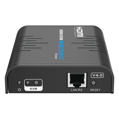Receptor Compatible para Kits TT373KVM4.0 | Resolución 1080P @ 60 Hz | Soporta STP y UTP CAT6 | Control IR | Compatible con Switch Gigabit para