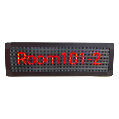 Pantalla LED de Pasillo para Hospital/Asilos, Doble Cara, Matriz 128×32, Indicadores RGB, Para Solución de Enfermería Fanvil