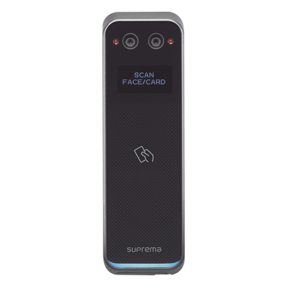 Lector Biométrico Facial (BEW3) / lector de tarjetas Prox EM, mifare, Tarjetas Virtuales por Bluetooth / con protección IP67, IK08