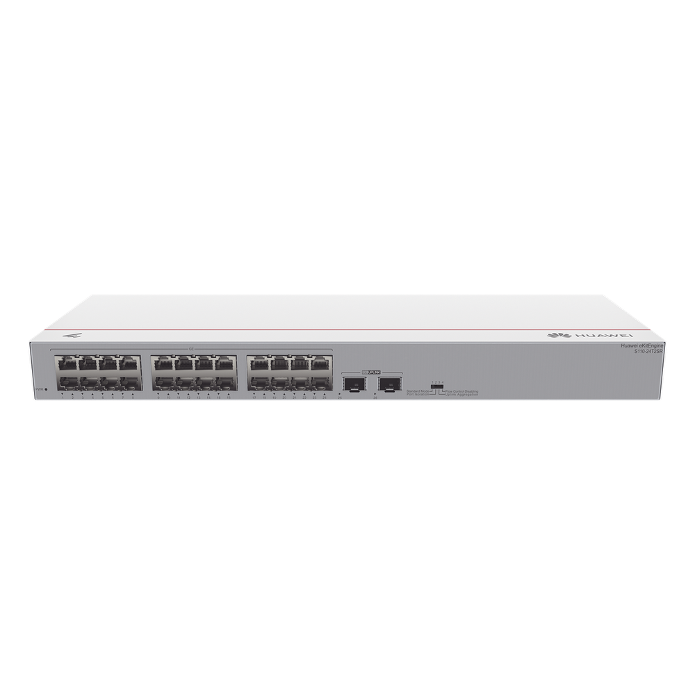 Switch Gigabit No Administrable / 24 puertos 10/100/1000 Mbps / 2 Puertos SFP Uplink