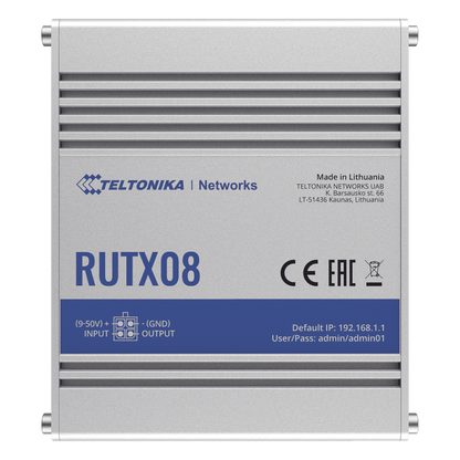 Router Industrial Ethernet VPN / 4 Puertos Gigabit / Quad-Core 717 MHz / 256 MB RAM / RMS / -40°C a 75°C
