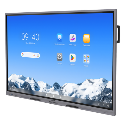 Pantalla Interactiva Touch de 86" Android 16 / Asistentes IA / Google Suite Preinstalado con Certificación EDLA / Resolución 4K / Bocinas Integradas
