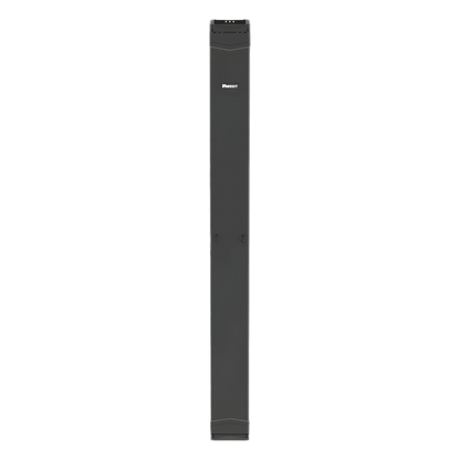 Organizador Vertical PatchRunner™, Sencillo (Solo Frontal), Para Rack Abierto de 45 Unidades, 8 in de Ancho, Color Negro