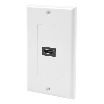 Placa de Pared 1 Puerto HDMI Hembra a Hembra
