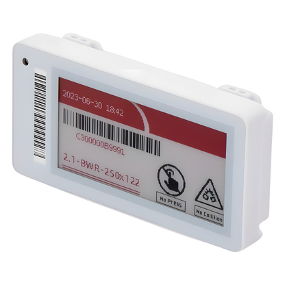 Etiqueta de Tinta Electrónica / ESL / 2.1 Pulgadas / Uso en Estantes / Bluetooth