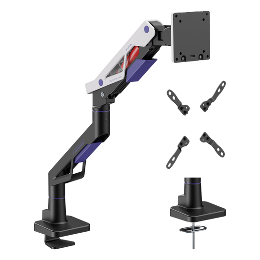 Brazo Para Monitor 24-57 Pulgadas/Hasta 30 KG/ VESA 75 X 75 - 200 X 200