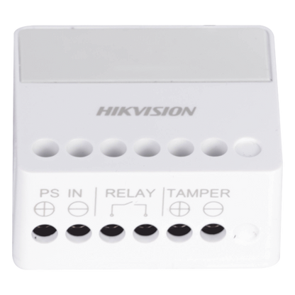 (AX PRO) Relevador Inalámbrico / 1 Entrada de Alarma 24/7 / 1 Salida de Relevador 0 a 36 Vcc (Max. 5 A)