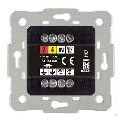 Modulo de encendido/apagado y regulación de volumen para base 1105. blanco