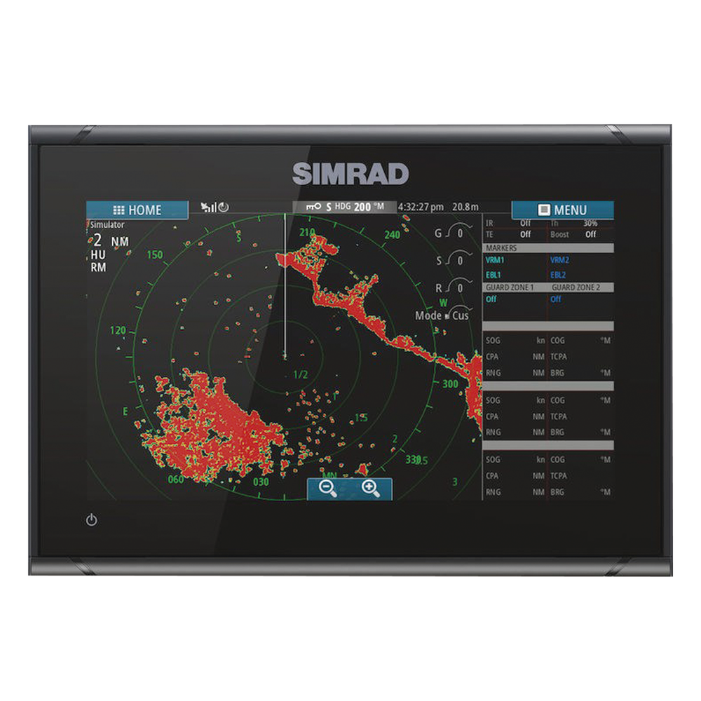 Plotter GPS GO9 XSE / Pantalla Táctil 9" / Compatible con Sonar y Radar / Conectividad Inalámbrica y NMEA 2000® / Integración con Piloto Automático y