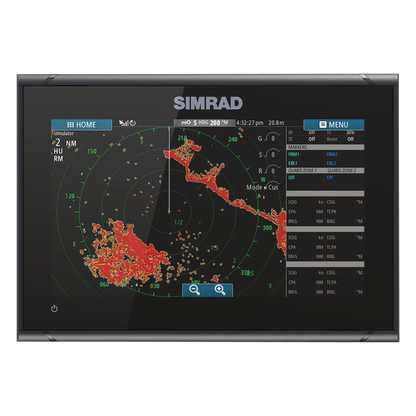 Plotter GPS GO9 XSE / Pantalla Táctil 9" / Compatible con Sonar y Radar / Conectividad Inalámbrica y NMEA 2000® / Integración con Piloto Automático y