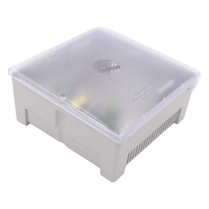Fuente de Poder con Gabinete de 4 Salidas de 11 - 15 Vcc / 5 Amper / Soporta Batería de Respaldo / Voltaje de Entrada: 96 - 264 Vca / Soporta