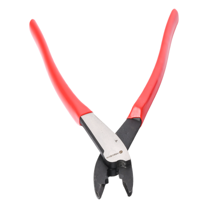 Pinza de 9.5" para cortar y crimpar ( ponchar ) terminales Aislados y No aislados