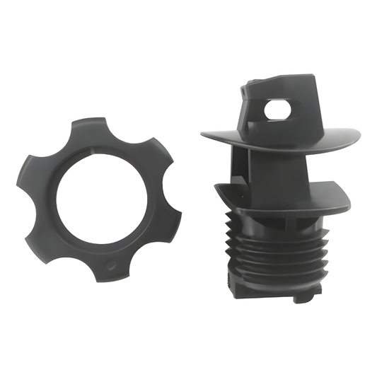 Aislador de Paso para Varilla 6-14 mm / Rosca Uso Rudo / Resina Virgen / Proteccion UV / Cercas Electrificadas