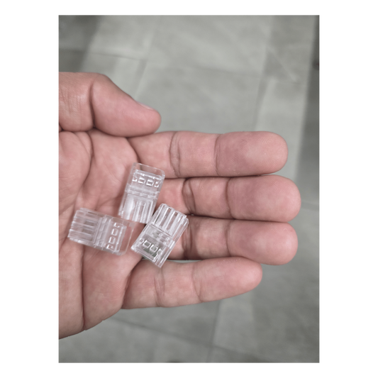 Conector wire-to-tape de 3 pines para tira LED, paquete de 10, sistema Lutron Tape Light