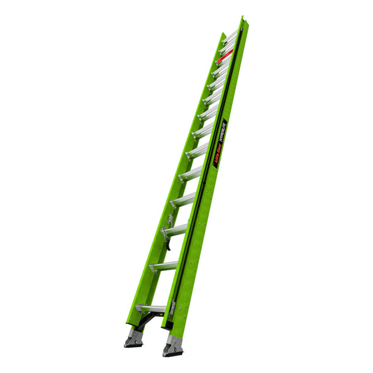 Escalera de Extensión de Aluminio + Fibra de Vidrio HYPERLITE de 10.9 m (36 ft) / Capacidad 300-375 lb (136-170 kg) / No. de Parte 17736.