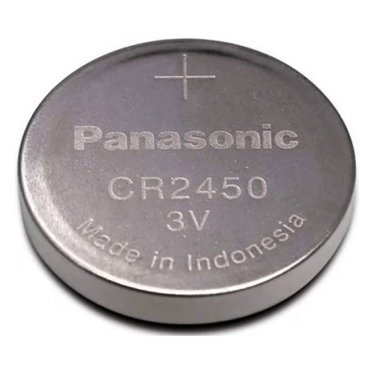 Batería de Litio tipo Moneda 3V / CR2450/ 1pza ( Batería no recargable )