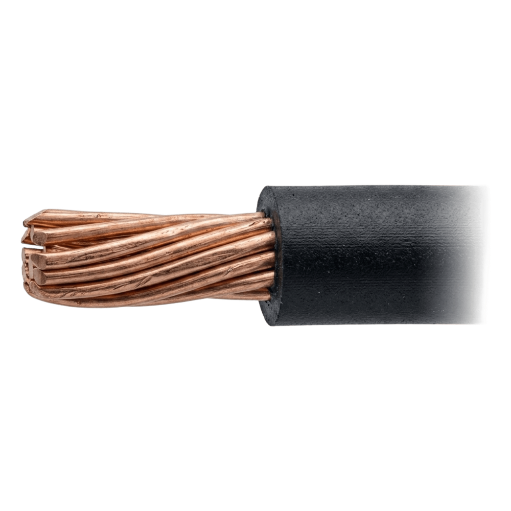 Cable THW-LS / Calibre 10 AWG / 19 Hilos / Color Negro / Bobina 100 m (328 ft)