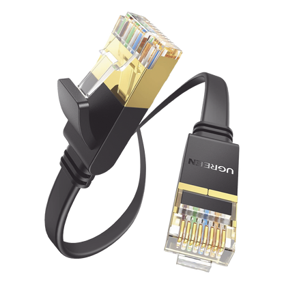 Cable Ethernet Plano Cat7 U/FTP 10 Gigabit 600MHz 1 Metro (3.28 Pies)