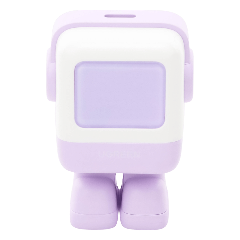 Cargador Mini GaNRobot 30W serie UNO | 1 USB-C de Carga Rápida | Tecnología GaN II | Multiprotocolo PD/QC/SCP/FCA | Carga Inteligente | Pantalla LED