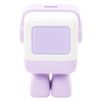 Cargador Mini GaNRobot 30W serie UNO | 1 USB-C de Carga Rápida | Tecnología GaN II | Multiprotocolo PD/QC/SCP/FCA | Carga Inteligente | Pantalla LED