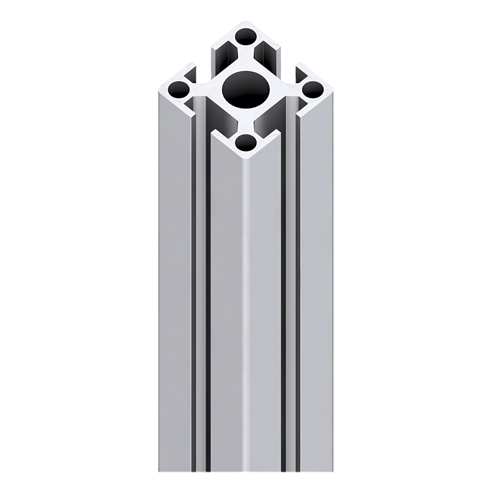 Accesorio_ Riel de Aluminio con longitud de 2380mm| Compatible con estructura para Videowall | Diseño Modular | Incluye Tapas de Riel