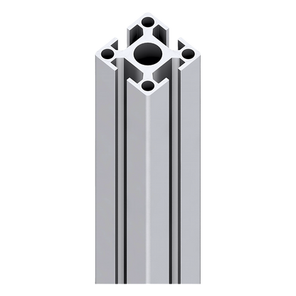 Accesorio_ Riel de Aluminio con longitud de 2380mm| Compatible con estructura para Videowall | Diseño Modular | Incluye Tapas de Riel