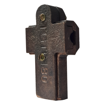 Conector tipo “T” Mecánico elaborado en bronce, para cables calibre de 1/0 a 4/0 AWG