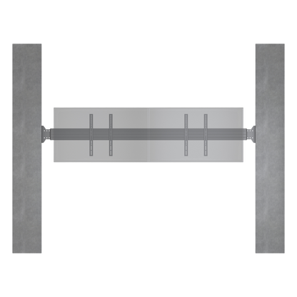 Sistema de Montaje en Pared / Rieles 2000 mm (78.7 in) / Estructura Modular / Soporte Ajustable / Incluye Herramientas y Tornillería Completa