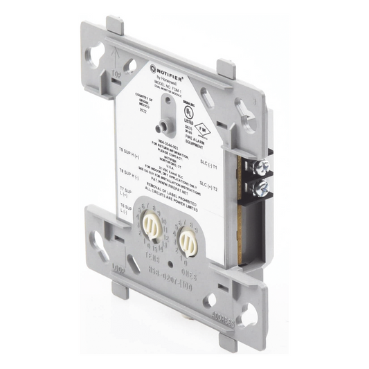 Módulo monitor dual direccionable con dos circuitos IDC Clase B independientes y direccionamiento consecutivo automático