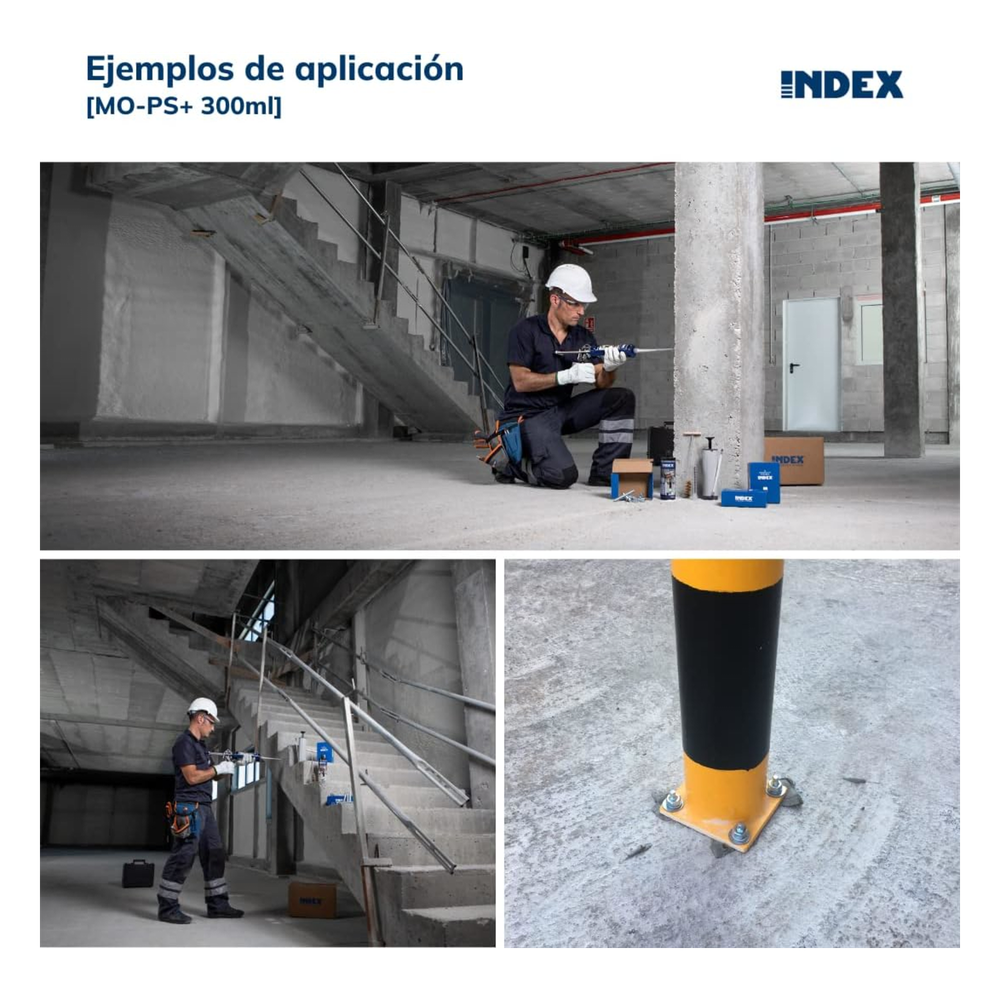 Resina de Polyester sin Estireno para Cargas Medias para Fijaciones en Hormigón no Fisurado y Mampostería / Curado Rápido / Contenido 300ml.