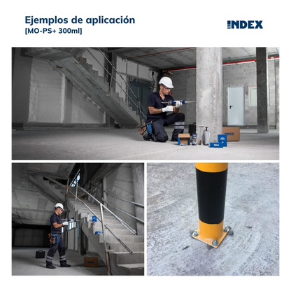 Resina de Polyester sin Estireno para Cargas Medias para Fijaciones en Hormigón no Fisurado y Mampostería / Curado Rápido / Contenido 300ml.