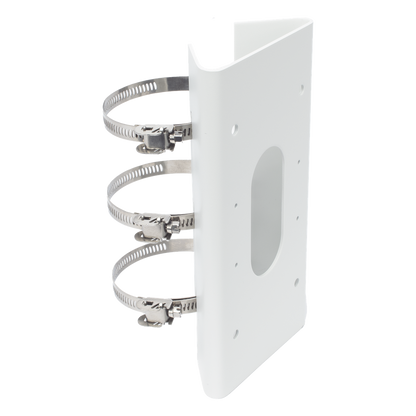 Montaje Vertical para Poste / Material de Acero Inoxidable