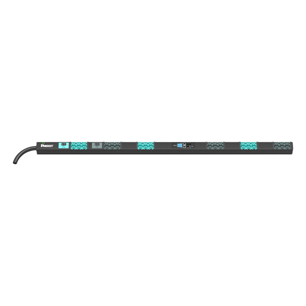 PDU EL2P Inteligente Monitoreable (MI) para Distribución de Energía, Enchufe de Entrada IEC 60309 2P+E 6h, Con 18 Salidas C13/C15 y 18