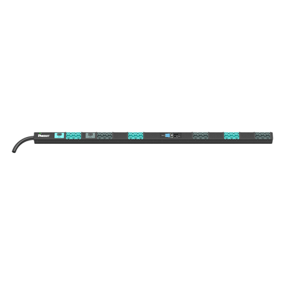 PDU EL2P Inteligente Monitoreable (MI) para Distribución de Energía, Enchufe de Entrada IEC 60309 2P+E 6h, Con 18 Salidas C13/C15 y 18