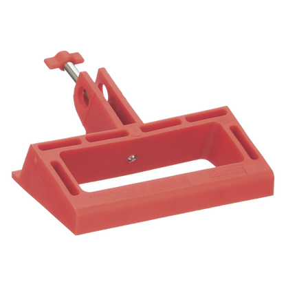 Bloqueador LOTO de Manija Grande para Disyuntores de Caja Moldeada, 2.24" (56.8m) Largo x 3.75" (95.2mm) Ancho. Color rojo