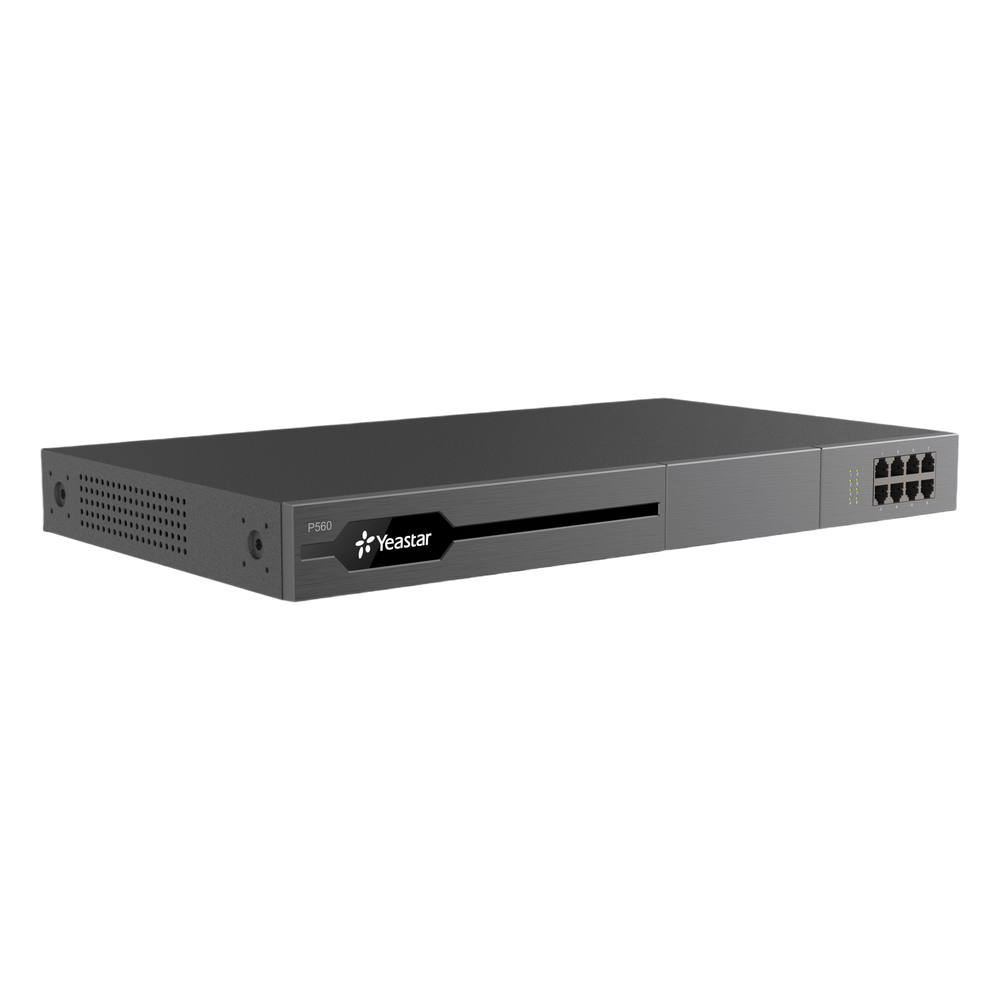 Conmutador IP PBX Enterprise Modular / 100 Extensiones Expansible a 200 / 30 Llamadas Simultáneas Expansible a 60 / Soporte E1/T1/PRI / Hasta 8