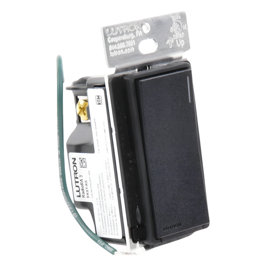 Apagador auxiliar Sunnata de pared para control de 3 vías o escalera, 120 V, compañero cableado del apagador principal del sistema RadioRA 3, color