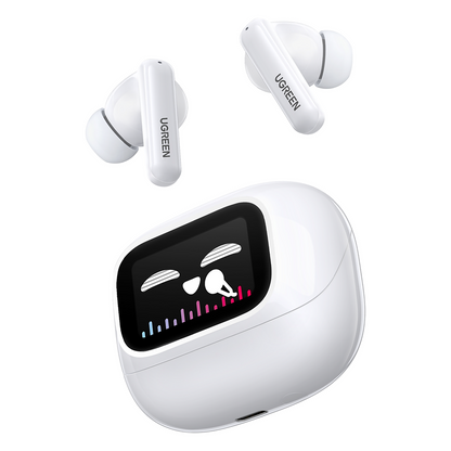 Auriculares Inalámbricos HiTune T6 Magic / Bluetooth 5.4 / Codec LDAC Hi-Res / Autonomía 6 Horas + 30 Horas con Estuche / USB-C / Cancelación de