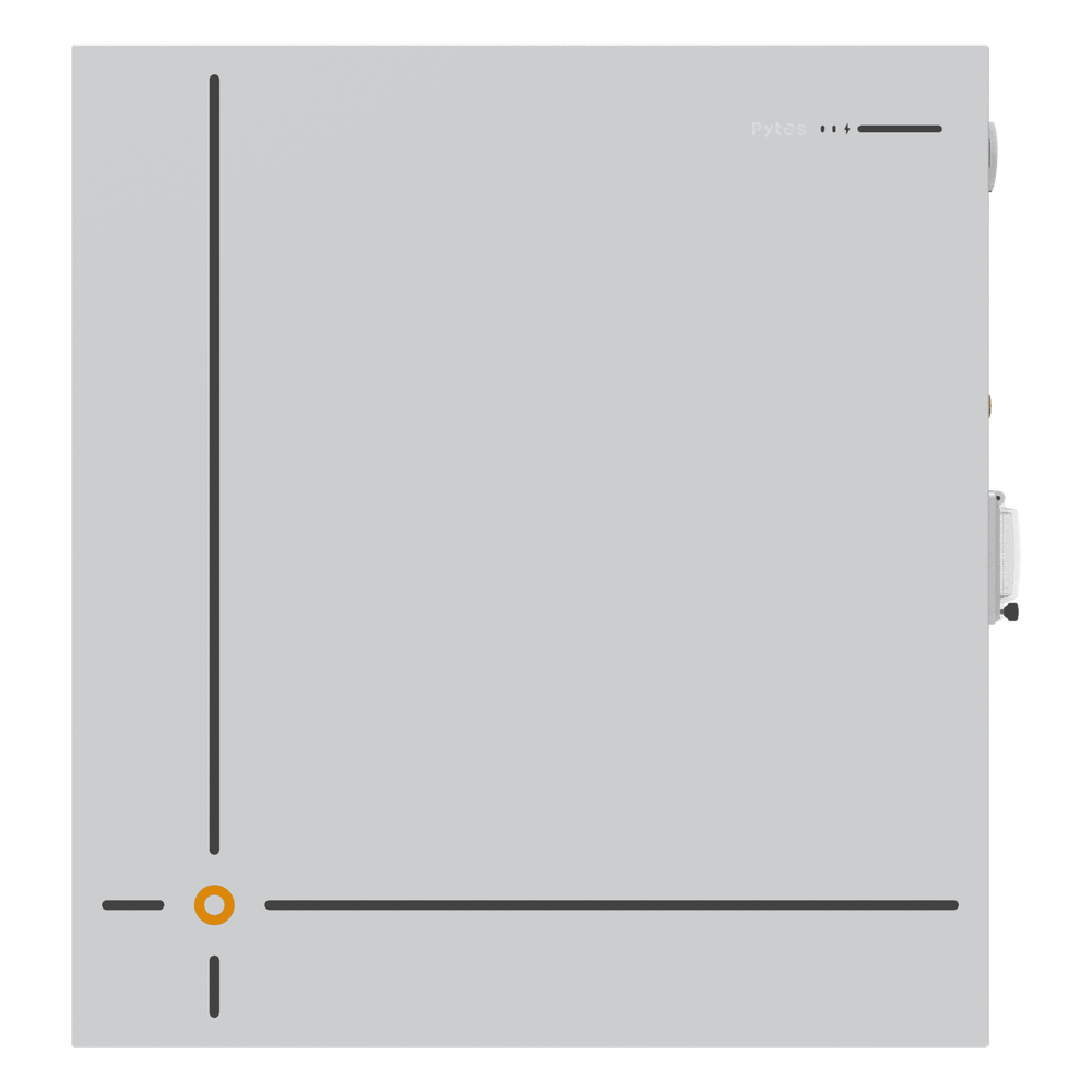 Batería LiFePO4 IP66 para exteriores / 51.2 Vcc / 314 Ah / 16 kWh / Corriente continua 125A (6.4kW) / Pico 300A (15.36kW) @15s / Instalación en pared