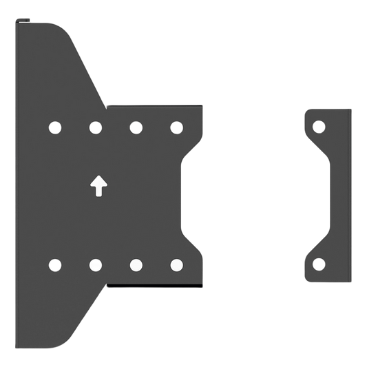 Accesorio_ Placa para Montaje doble de Pantallas Para Exhibicion de Pared a Pared| Dimensiones 225.2 mm x 126.2 mm x 95 mm